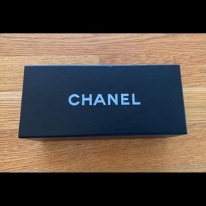 Authentic CHANEL Black White Gift Empty Sunglass Box 7”×3”×2.5”